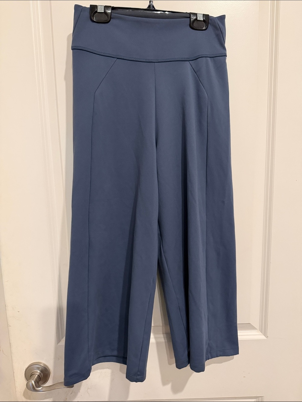 Patagonia Wide-Leg Ponte Pants in Slate Blue - size S